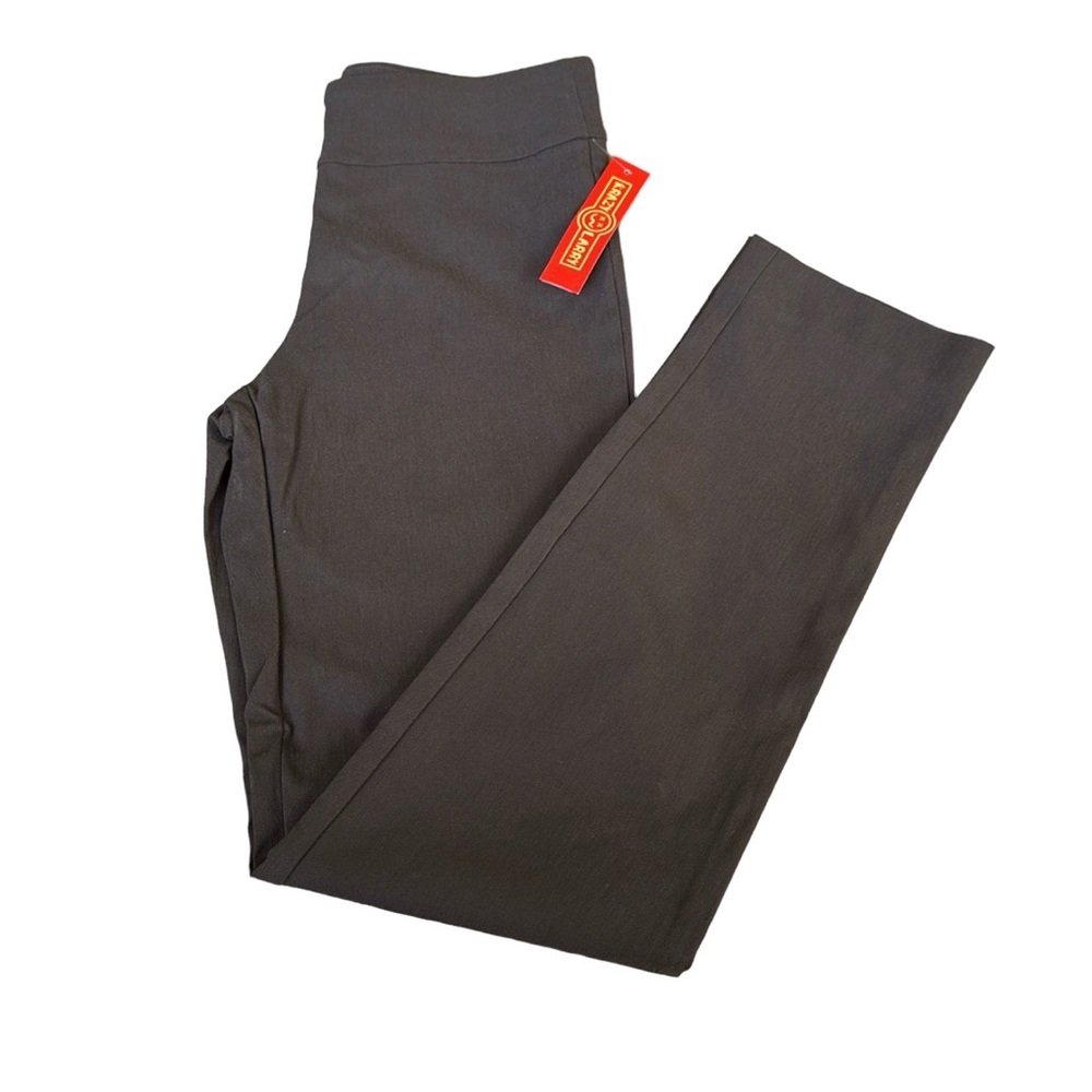 KRAZY LARRY chocolate brown pants, size 0, NWT